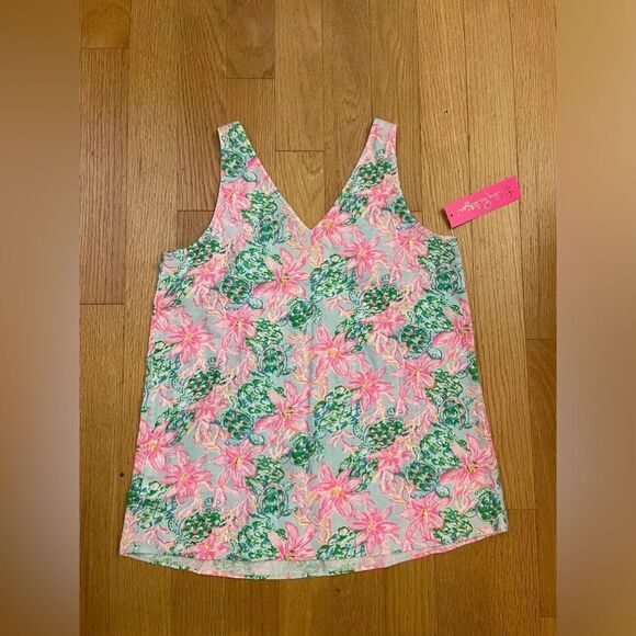 NWT Lily Pulitzer Floral Tank Top Size S - Picture 6 of 9